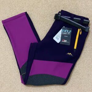 WOLF CAVALRY Women's Insulated Waterproof Trekking Pants Trousers Size XXL